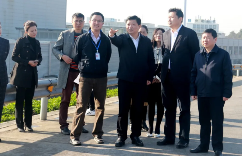 寧鄉市委副書記、市長付旭明率隊赴中部產業基地進行新春走訪慰問