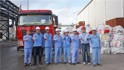 超2000噸冰鎳！中偉莫羅瓦利產業基地首批冰鎳到達欽州港